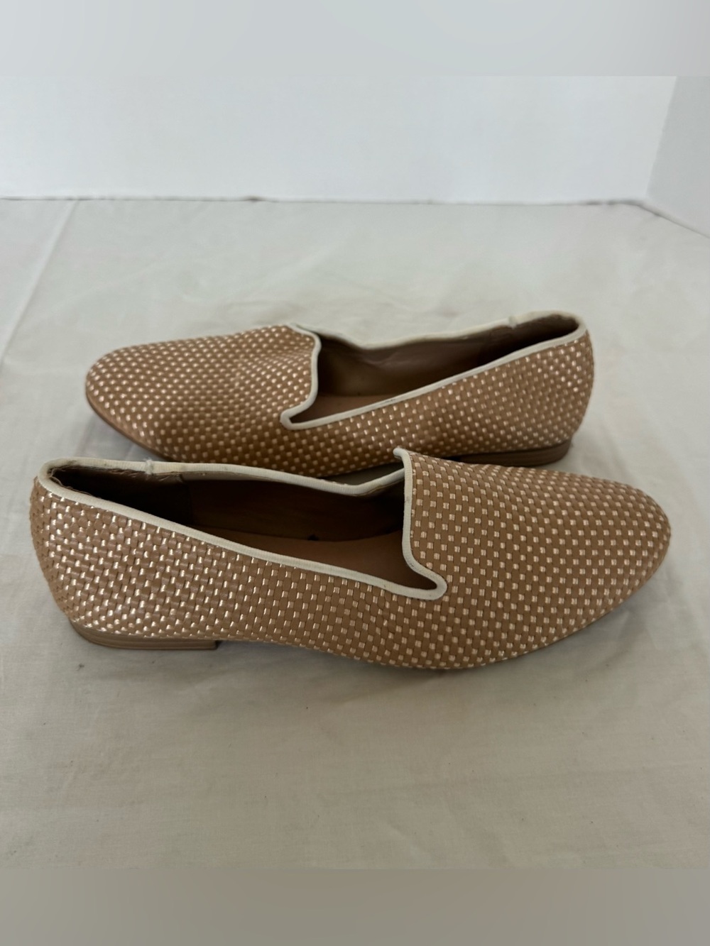 Lauren Blakwell Woven Slip-On Loafers Size 10M